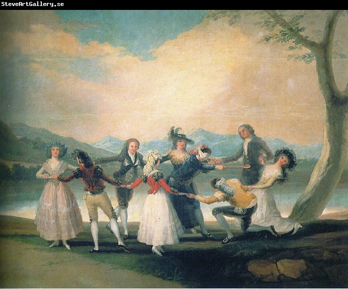 Francisco de Goya Das Blindekuhspiel
